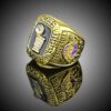 Premium Edition Los Angeles Lakers NBA World Championship Yellow Gold Plated Men’s Ring (1985)