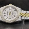 VVS Iced Out Moissanite Studded Diamond Watch,Steel Body Automatic Watch | Diamond Hip Hop Watch