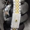 VVS Iced Out Moissanite Studded Diamond Watch,Steel Body Automatic Watch | Diamond Hip Hop Watch