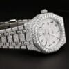 Luxury Watch in Real VVS Moissanite Diamond, Automatic Watch, Handmade Stainless Steel Watch fir Women / Man, Hip Hop Watch for Men/ Women