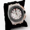 Luxury Watch in Real VVS Moissanite Diamond Watch, Handmade Rubber Belt Watch For Men/Women, Hip Hop Watch, Iced Out Watch Gift for Love