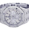 Special Edition Audemars Piguet Royal Oak  Stainless Steel VS Diamond Watch | Hip Hop Style | Fully Ice Out