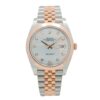 Classic Edition Rolex Date just Two-Tone Mosaic Dial Two Tone High Finish Watch For Men
