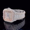 Swiss Automatic Watch, VVS Diamonds, Moissanite diamond, Moissanite Jewelry, Diamond Watch, Iced Out Watch