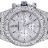 Special Edition Audemars Piguet White Gold Men’s Watch | Iced Out Watch | Hip Hop Style Watch |