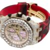 Audemars Piguet Royal Oak Offshore Safari Round Cut White Diamond Men’s Fully Iced Out Hip Hop Style Watch