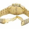 Audemars Piguet Royal Oak Round Cut White Diamond Men’s Fully Iced Out Hip Hop Style Watch | Yellow Gold Plated Watch |