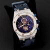 Luxury Watch In Real VVS Moissanite Diamond With Iced Out Watch, Luxury Bust Down Wrist Watch, Hip Hop Men’s Watch