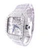 Fully Automatic VVS1 D Moissanite Diamond Watch, Iced Out Watch, Luxury Bust Down Wrist Watch, Hip Hop Watch For Men