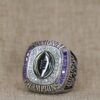 Elegant 2020 CFP LSU Tigers Premium National Championship Men White Gold Plated Ring