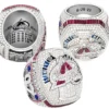 Luxurious 2022 Colorado Avalanche Championship men Celebrity Edition White Gold Plated Ring
