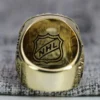 Stunning 1987 Edmonton Oilers Stanley Cup Champions Men Yellow Gold Plated Ring