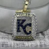 Amazing Kansas City Royals World Series Champions Men’s Pendant/Necklace (2015) In 925 Sterling Silver