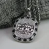 Daytona 500 Nascar Championship-Austin Dillon Men’s Bright Polished Pendant/Necklace (2018) In 925