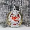 Classic Edition Kansas City Chiefs Super Bowl Men Bright Polish Pendant (2020) In 925 Silver