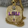 Special Edition LSU Tigers Championship 2019/2020 Men’s High Finished Pendant/Necklace In 925 Silver
