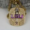 Special Edition LSU Tigers Championship 2019/2020 Men’s High Finished Pendant/Necklace In 925 Silver