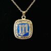 Wonderful 1987 Minnesota Twins World Series Men’s High Finished Pendant In 925 Sterling Silver