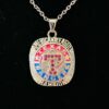 One Of Kind Dazzling 2011 TEXAS RANGERS American League Championship Men’s Collection Pendant