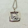 Classic 2001 New England Patriots Championship Men’s High Finished Pendant Silver Necklace