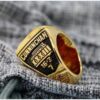 Wonderful Atlanta Falcons NFC Championship Men’s Collection Ring (1998) In 925 Sterling Silver