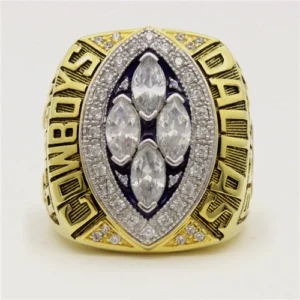 Luxurious Custom Dallas Cowboys 1993 NFL Super Bowl XXVIII Championship Men's Ring