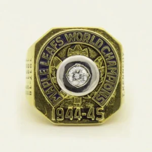 Pretty 1945 Toronto Maple Leafs Stanley Cup Championship Men's Collection Ring