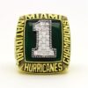 Delicate 1989 Miami Hurricanes Sugar Bowl National Championship Men’s Ring