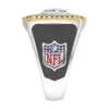 True Fans Customized New York Giants with White Moissanite Collection Men’s Ring