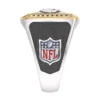 True Fans Customized Denver Brancos with White Moissanite Collection Men’s Ring