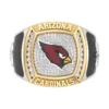 True Fans Customized Arizona Cardinals with White Moissanite Collection Men’s Ring