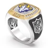 True Fans Los Angeles Rams with White Moissanite Collection Men’s Collection Ring