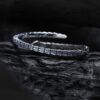 Snake Design Women’s Luxury Style Viper Bracelet In 925 Sterling Silver