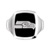 Seattle Seahawks with White Moissanite Collection Men’s Collection Ring