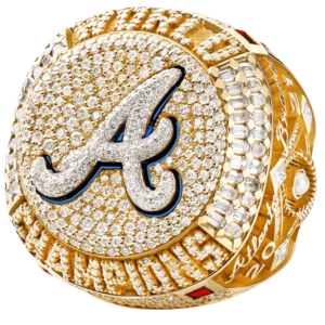 Standard Series 2021 Atlanta Braves Champion World Series Men's Collection Ring