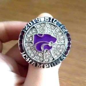 2019 Ring of Bruce Weber American Basketball Coach K-State Big 12 Champions Men's Ring