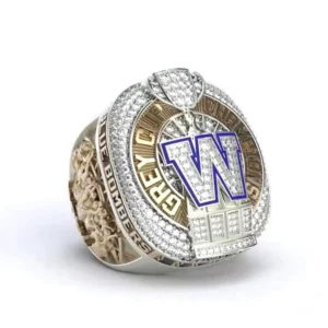 2021 Winnipeg Blue Bombers Grey Cup Champions Team Men's Collection Ring