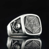 Gorgeous Eastern Star Masonic Special Masonic Lodge Design Men’s Ring