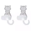 Special Edition Men’s Solid 925 Sterling Silver Cat Backside Design Cufflinks