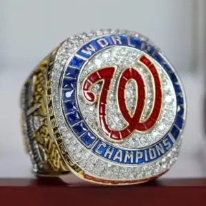 2019 Washington Nationals MBL World Championship Men's Ring - Image 2