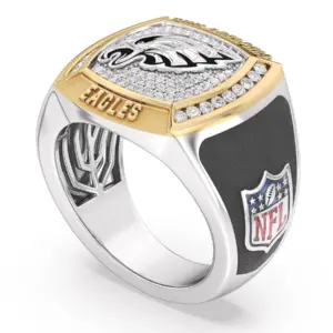Classic Edition NFL Philadelphia Eagles Men's Custom Ring - Image 2