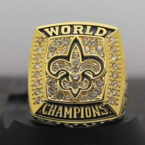 2009 New Orleans Saints World Championship Men's Ring - Image 1