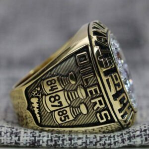1987 Edmonton Oilers Stanley Cup Championship Men's Ring - Image 5