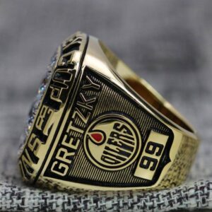 1987 Edmonton Oilers Stanley Cup Championship Men's Ring - Image 4