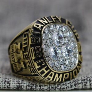 1987 Edmonton Oilers Stanley Cup Championship Men's Ring - Image 2