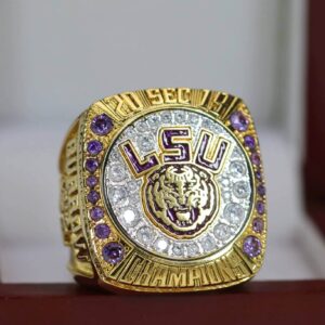 2019 Louisiana State University SEC Championship Men's Ring - Image 1