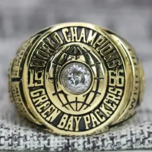 1966 Green Bay Packers Championship Men's Ring - Image 1