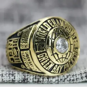 1966 Green Bay Packers Championship Men's Ring - Image 2