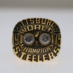 Amazing 1975 Pittsburgh Steelers Championship Men's Ring - Image 1