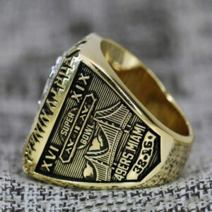 1984 San Francisco 49ers Championship Men's Ring - Image 5